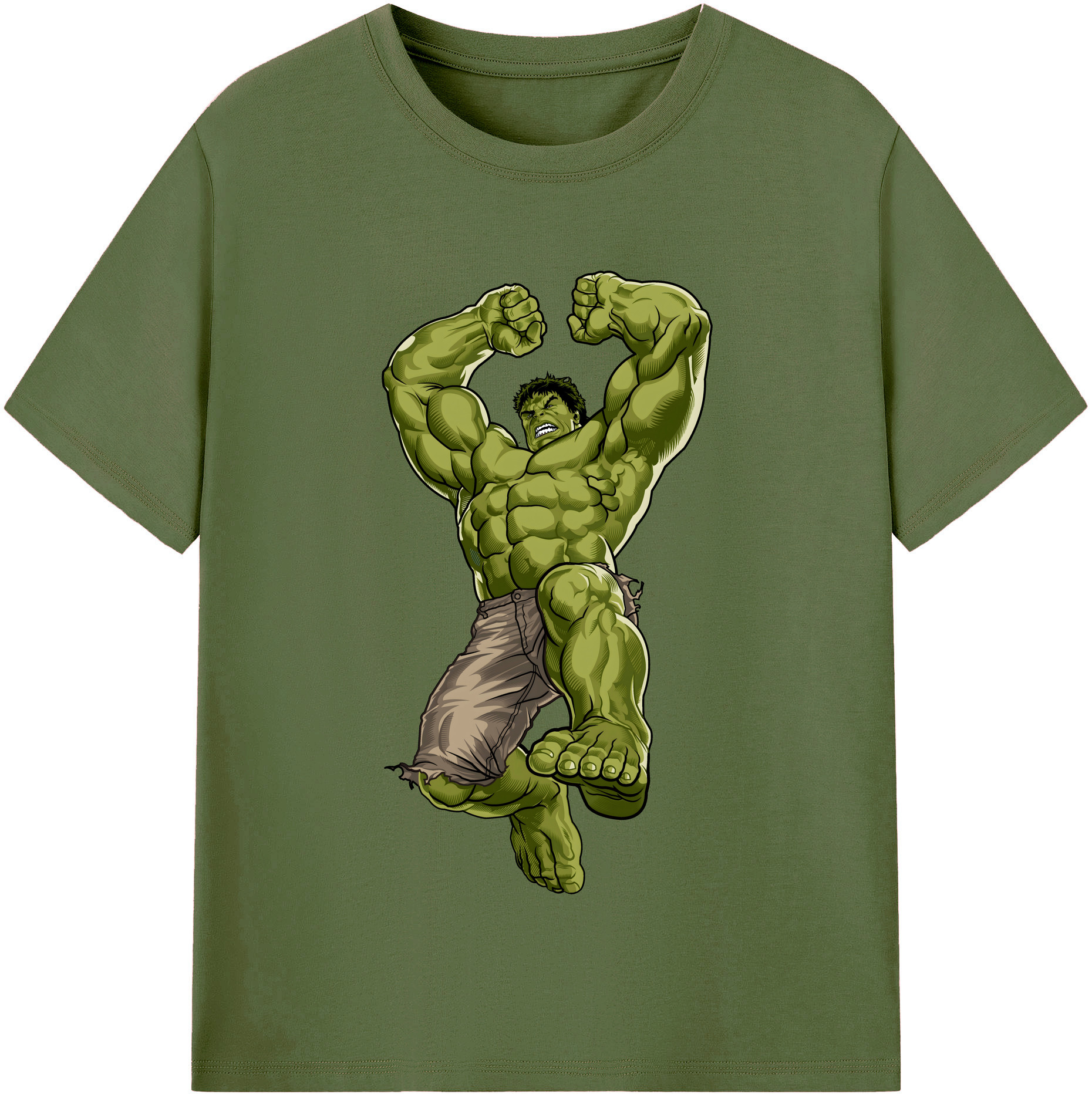（画像用） アベンジャーズ The Avengers 綿100％半袖Tシャツ（フロントプリント）